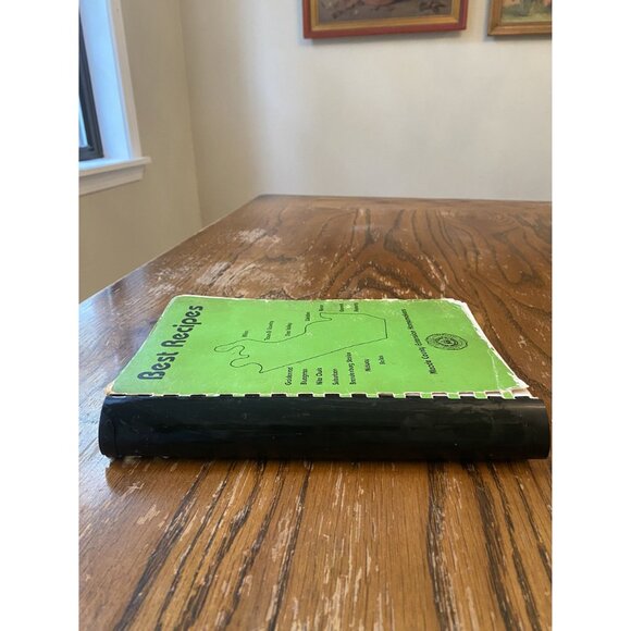 Vintage 1985 Meade County Extension Homemakers Best Recipes Spiral-Bound Kentuck - Picture 2 of 11